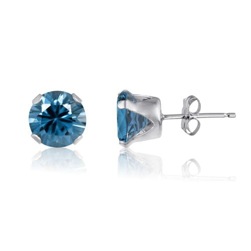 Details about   3MM Round Cut CZ Solitaire Stud Earring Anti-Tarnish 925 Sterling Silver